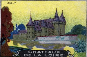 Die Schlösser der Loire: das Schloss von Sully, Anfang 20. Jahrhundert von Unknown Artist