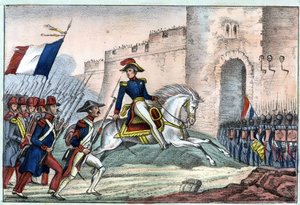 Den franska arméns intåg i Alger den 5 juli av Unknown artist