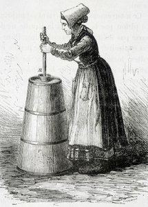 Kolv baratte - i "" The wonders of the industry"" av Louis Figuier av Unknown artist