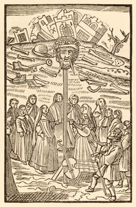 Det tvivelaktiga slottet ska rivas, och den jättelika förtvivlan har förlorat sitt huvud från Pilgrimernas framsteg från denna värld, till det som ska komma av John Bunyan (1628-1688) Christiana och Mercy spelar mu av Unknown