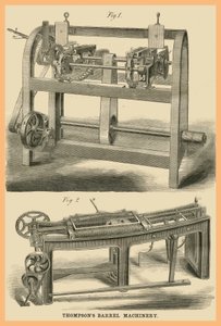 Thompsons Barrel Machinery av Unknown Artist
