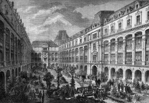 Förvandlingar av Paris under det andra imperiet, Paris Haussmann: Place du Chateau d