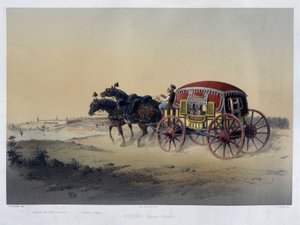 Turkisk vagn - 1800-talet, e.Kr av Unknown artist