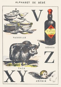 V X Y Z: fat, xeres, yak, zefir av Unknown artist