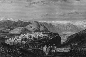 Utsikt över Konstantin på 1800-talet, i "L