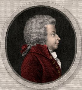 Wolfgang Amadeus Mozart 1756-1791 - gravyr - 1800-talet av Unknown artist