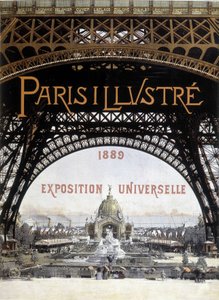 Världsutställning i Paris 1889 i "" Paris illustrerad ". av Unknown artist