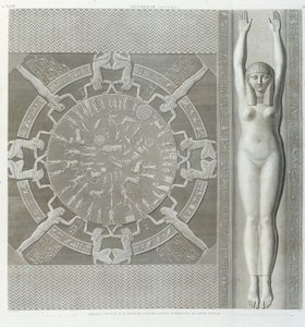 Zodiacs i "" Description of Egypt"", Imperial Editions av Unknown artist