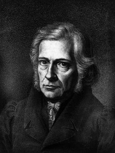 porträtt av Friedrich Daniel Ernst Schleiermacher.1768 - 1834.Protestantisk teolog och tysk filosof. av Unknown artist