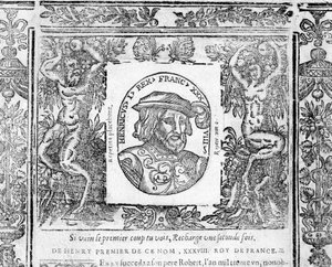 porträtt av Henri I, kung av Frankrike från 1031 till 1060. av Unknown artist