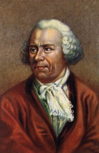 porträtt av Leonhard Euler Schweizisk matematiker. av Unknown Artist