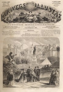 den internationella utställningen 1861 i Metz - The World Exposition of Metz - den världsberömda 1861 av Unknown artist