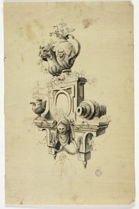 Design för en skorstensbit av Unknown Italian