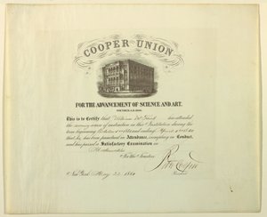 Certifikat (FRANKRIKE amp; U.S.A.), 22 maj 1861 av Unknown artistUnknown artist