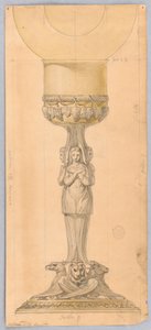 Teckning, Förslag till kalk, 1825-1850