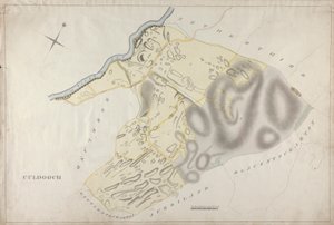 En samling undersökningar av skotska gods av Earl of Selkirk: Culdooch av Unknown artist