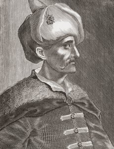 Ahmed I, Sultan av det osmanska riket. av Unknown artist