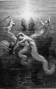 Allegorisk illustration av "" L