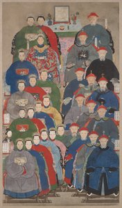 Ancestor Group Porträtt av Unknown artist