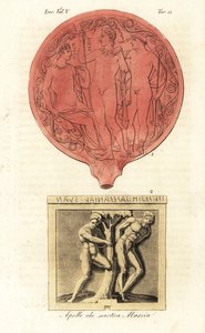 Forntida etruskiska figurer av Apollo av Unknown artist