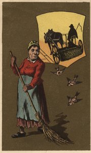Anonym kromolitografi, sent 1800-tal. av Unknown artist