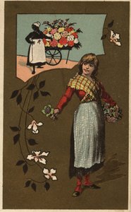 Anonym kromolitografi, sent 1800-tal. av Unknown artist