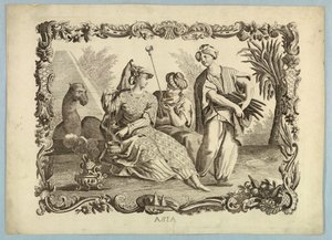 Asien av Unknown artist