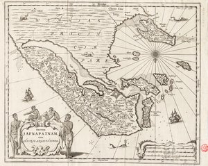 Bengaliska viken, ca 1660 (gravyr) av Unknown artist