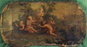 Fågelbarn eller vår, mellan 1701 och 1800 (olja på duk) av Unknown artist