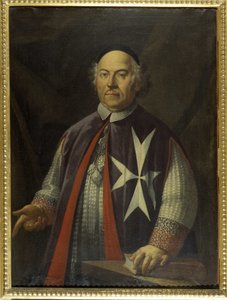 Biskop Giacomo Cannaves (1713-1722), maltesisk konst av Unknown artist