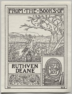 Bokskylt: Ruthven Deane av Unknown artist