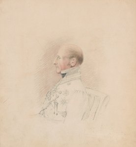 Brigadgeneral Sir Galbraith Lowry Cole (1772-1842), ca 1835 (penna och akvarell) av Unknown artist