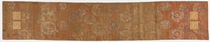 Brokad, siden. Buddhistisk munkstol (ohi 被) av Unknown artist
