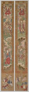 Buddhistisk panel av Unknown artist