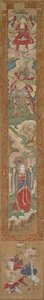 Buddhistisk panel av Unknown artist