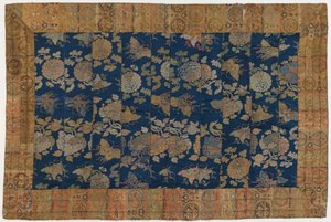 Buddhistisk munkmantel, modifierad för användning som väggbonad av Unknown artist