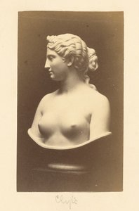 [Byst av Clytie av Hiram Powers] av Unknown artist