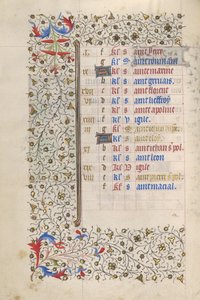 Kalender-sida av Unknown artist