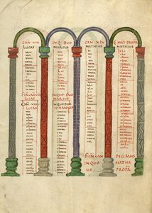 Canon tabellsida av Unknown artist