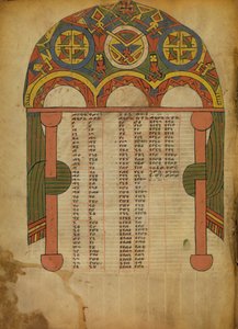 Canon tabellsida av Unknown artist