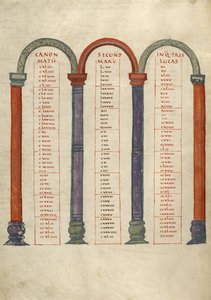 Canon tabellsida av Unknown artist
