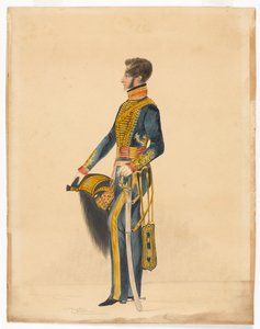 Kapten William Brett, Bombay Horse Artillery av Unknown artist