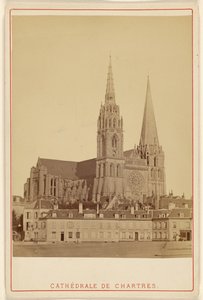 Katedralen i Chartes av Unknown artist