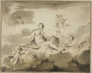 Takets utformning: Truth Triumphant, with Prudence and Other av Unknown artist