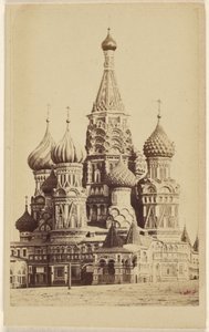 Basilius kyrka, Moskva, 12 september 1966. av Unknown artist