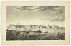 Stadsutsikt av Unknown artist