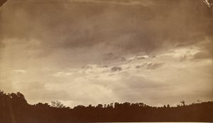 [Molnstudie] av Unknown artist