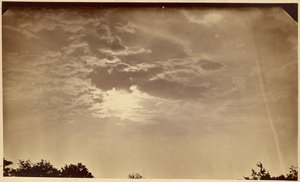 [Molnstudie] av Unknown artist