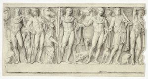 Kopia efter Sarcophagus av Unknown artist