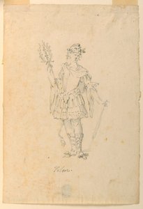 Kostymdesign: Valor for a Ballet av Unknown artist